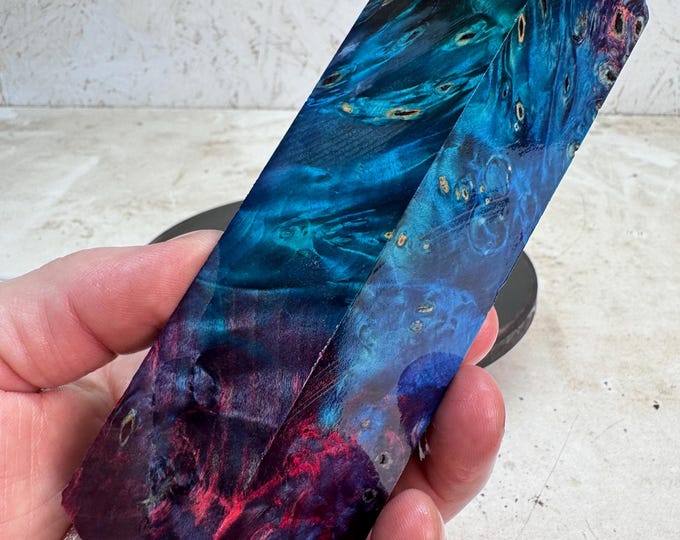 Stabilized Buckeye Burl Turning Blank | Game or Duck Call | SBB 1286