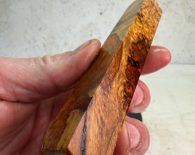 Stabilized Amboyna Burl Pen Blank | SPB 519
