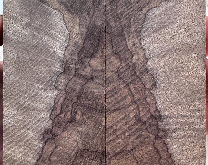 Stabilized Crosscut Batik Mango Knife Scales | SBM 203