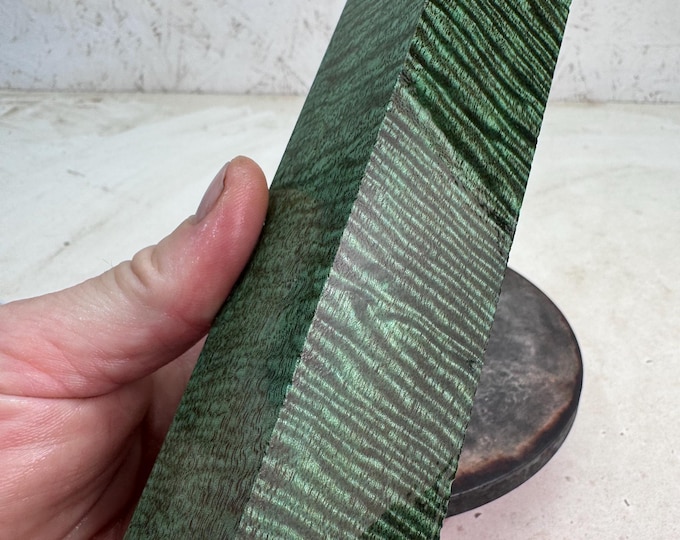 Stabilized Curly Mango Turning Blank | Duck or Game Call | SCM 645