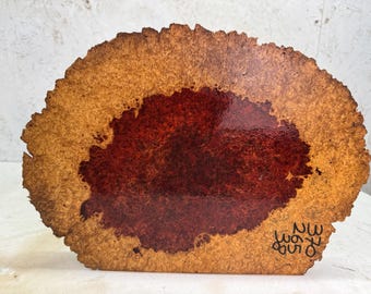 Amboyna Burl Slab with Live Edge | AB 163
