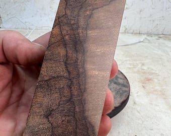 Stabilized Crosscut Batik Mango Knife Block | SBM 215