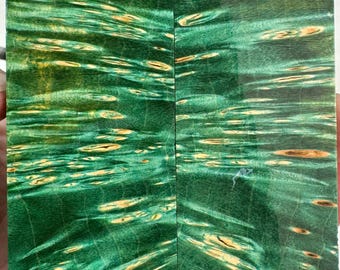 Stabilized Box Elder Burl Knife Scales | SBEB 739