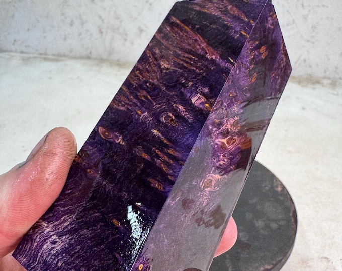 Stabilized Yellow Cedar Burl Duck Call Blank or Turning Blank | YCB 402