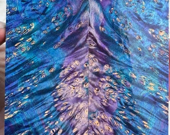 Stabilized Box Elder Burl Knife Scales | SBEB 1194