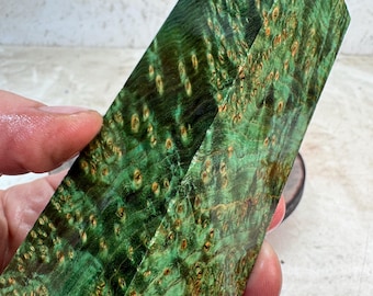 Stabilized Black Ash Burl Turning Blank | Game or Duck Call | SBAB 1206