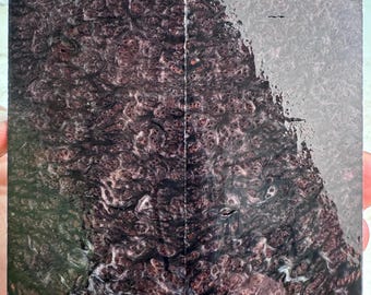 Stabilized Redwood Lace Burl Knife Scales | SRW 770