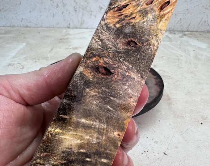 Stabilized Buckeye Burl Turning Blank | Game or Duck Call | SBB 1282