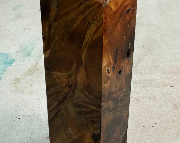 Stabilized Buckeye Burl Turning Blank | Game Call or Duck Call Blank | SBB 880