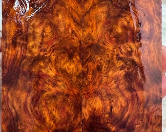 Stabilized Amboyna Burl Knife Scales | SAB 1234