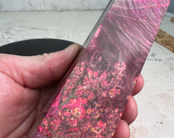 Stabilized Box Elder Burl Turning Blank | Duck or Game Call | SBEB 880