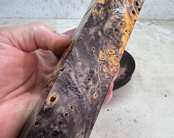 Stabilized Buckeye Burl Turning Blank | Game or Duck Call | SBB