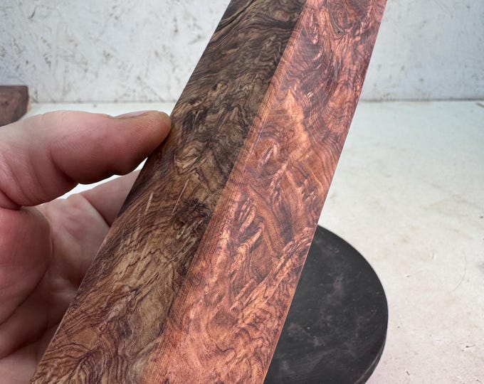 Honduran Rosewood Burl Turning Blank | Duck or Game Call | HRB 145
