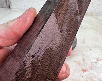 Stabilized Bog Oak Knife Block or Blank | SBO 118