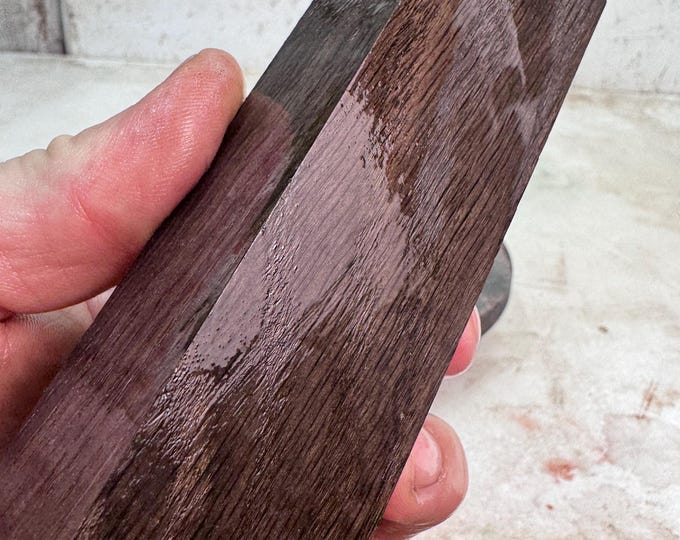 Stabilized Bog Oak Knife Block or Blank | SBO 118