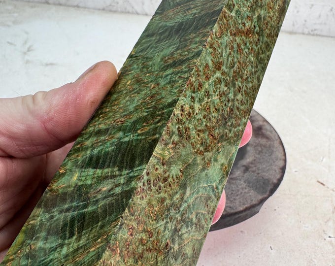 Stabilized Black Ash Burl Turning Blank | Game or Duck Call | SBAB 1094