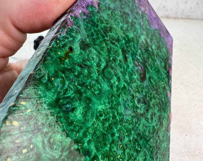 Stabilized Amboyna Burl Knife Scales | SAB 1106