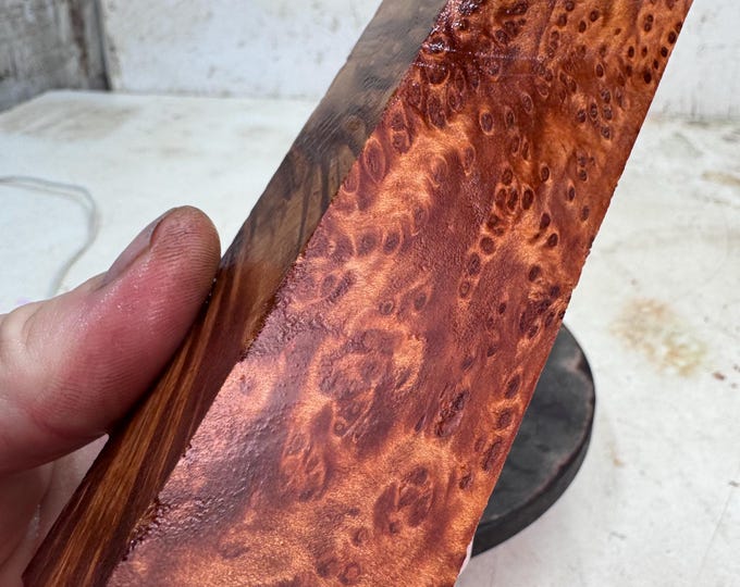 Stabilized Redwood Lace Burl Turning Blank | SRW 1004