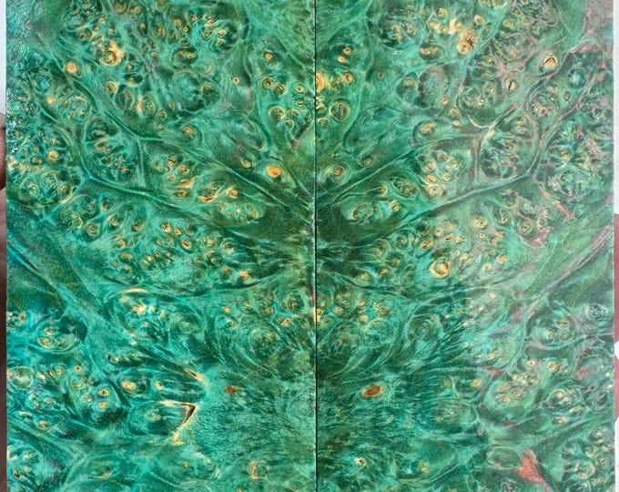 Stabilized Box Elder Burl Knife Scales | SBEB 1080