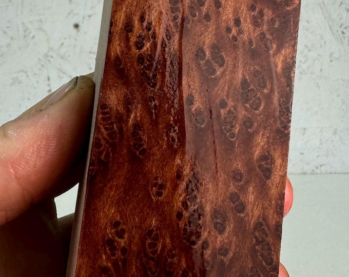 Stabilized Redwood Burl Blank | Knife Scales | Game Call | Turning Blank | SRW 481