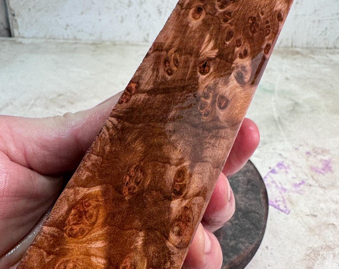Stabilized (by K&G) Redwood Lace Burl Turning Blank | Game Call | SRW 953