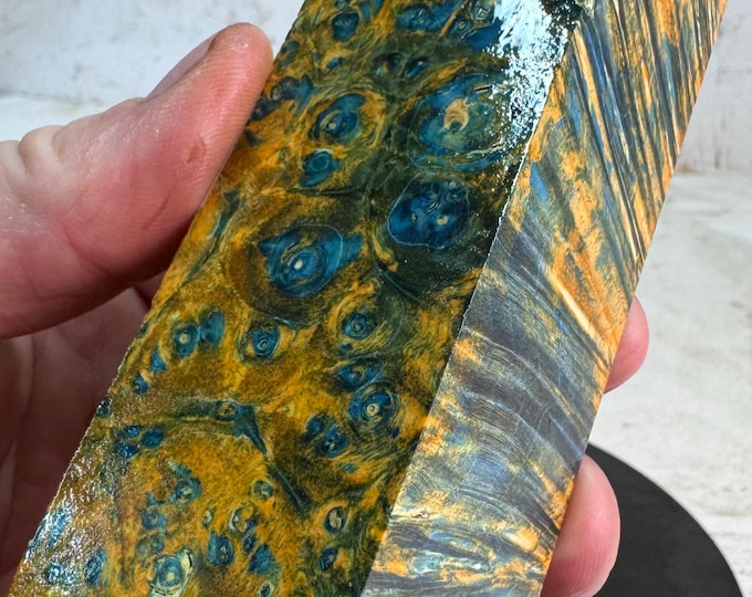 Stabilized Box Elder Burl Turning Blank | Duck or Game Call | SBEB 893