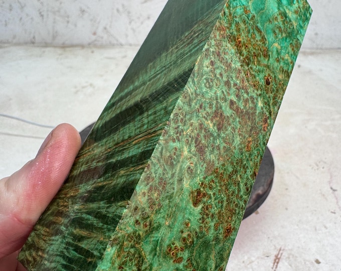 Stabilized Black Ash Burl Turning Blank | Game or Duck Call | SBAB 1116