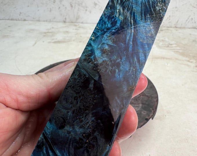 Stabilized Box Elder Burl Turning Blank | Duck or Game Call | SBEB 1183