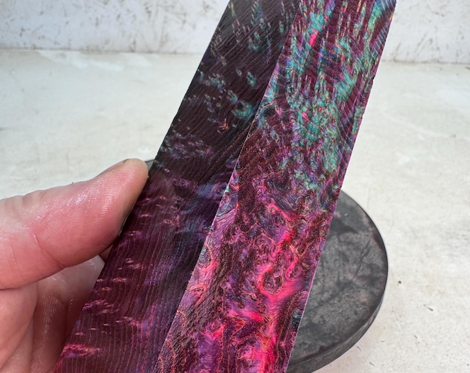 Stabilized Black Ash Burl Turning Blank | Game or Duck Call | SBAB 1120