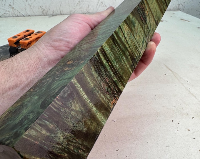 Stabilized Maple Burl Turning Blank | Pool Cue Blank | SMB 1001