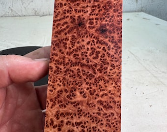 Stabilized Redwood Lace Burl Knife Block | Oversized | SRW 767
