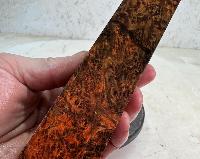 Stabilized Maple Burl Turning Blank | Duck Call | SMB 1045