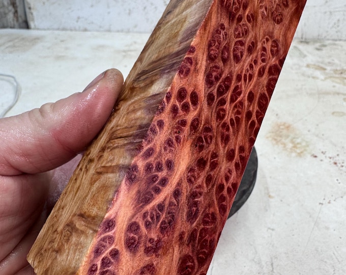 Stabilized Redwood Lace Burl Turning Blank | SRW 1008