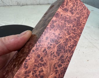 Stabilized Redwood Lace Burl Block | Oversized Blank | SRW 765