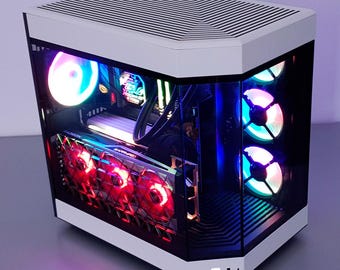 Hyte Y60 Vented Side Panel | Custom Magnetic Acrylic PC Mod | ColdZero