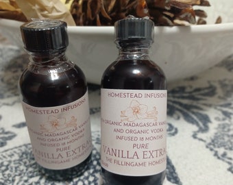 Pure Organic Vanilla Extract