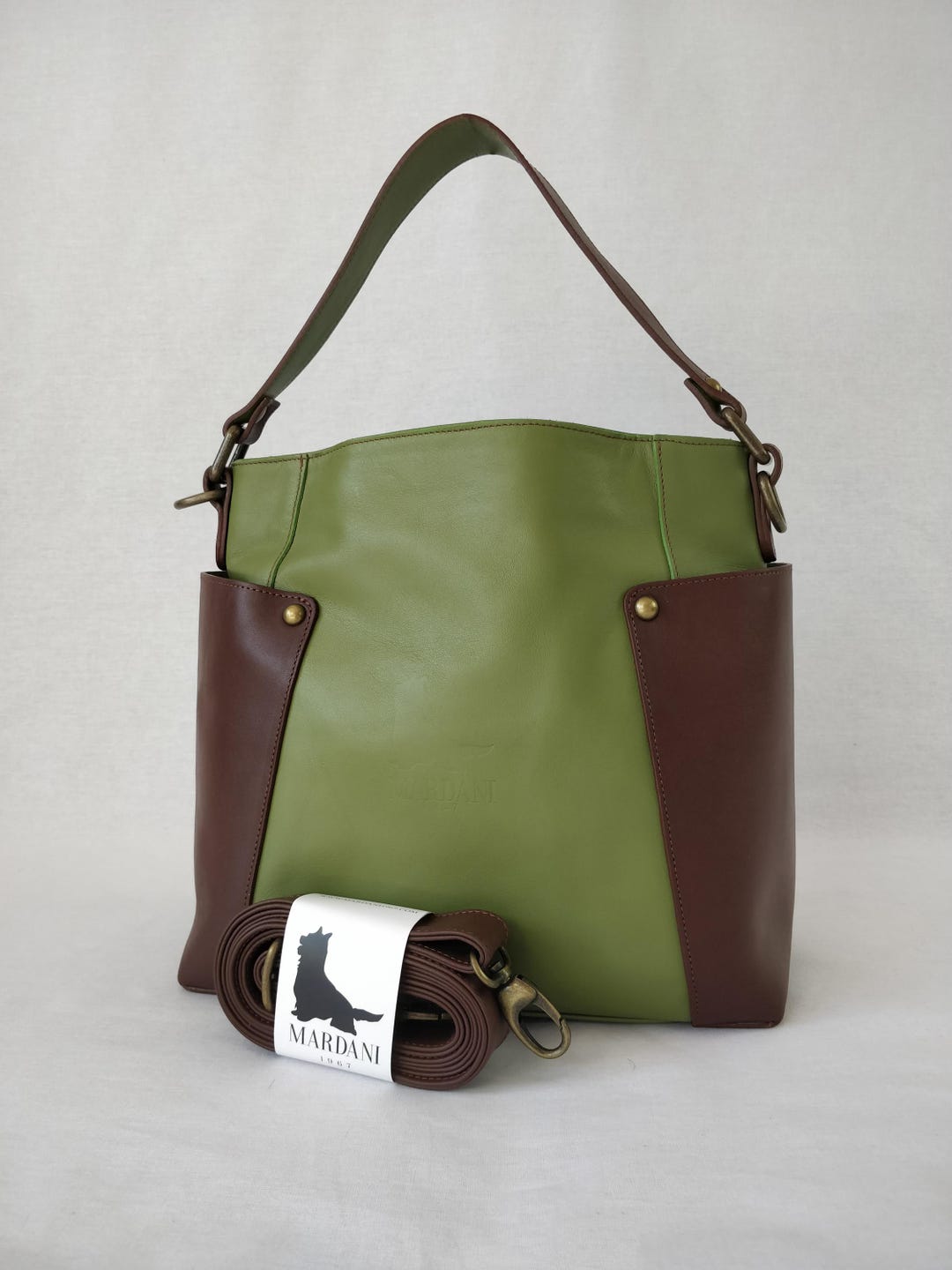 1050~LOVE Quilted Faux Leather Hobo Bag
