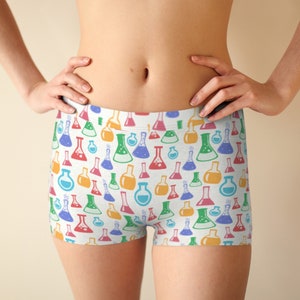 OMG Periodic Table Women's Cotton Boyshort Underwear Ef-app-wu-00004 