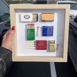Custom Matchbook Shadow Box **PLEASE READ DESCRIPTION** - Etsy