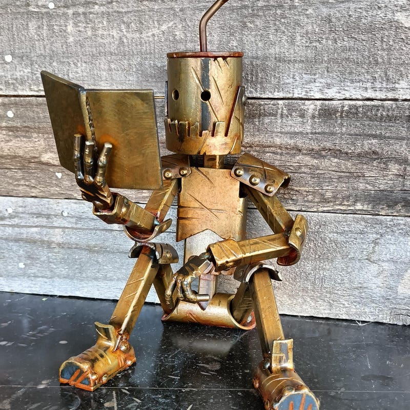 Steampunk Garden Art - Etsy