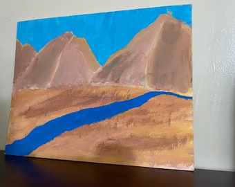 Desert Landscape Painting