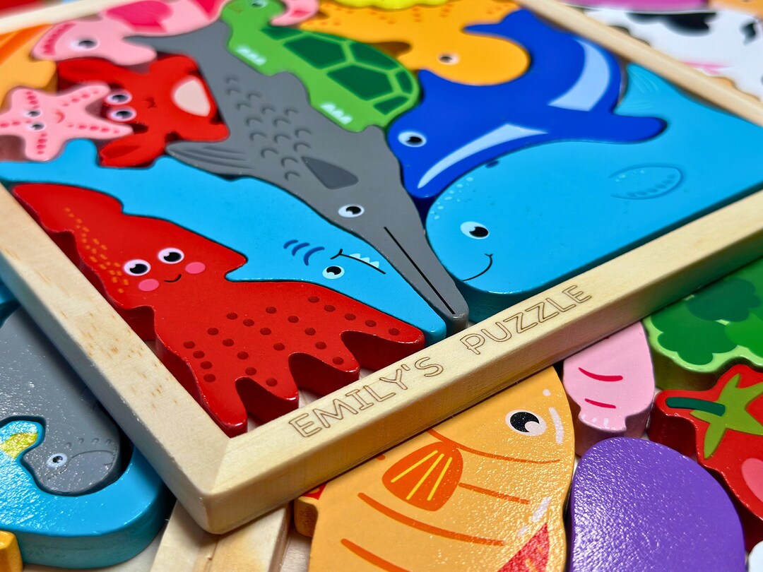 Personalized Montessori Puzzles for Fun Learning Customizable and Great