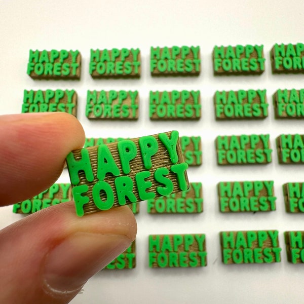 Happy Forest Kandi Beads for Electric Forest | Eforest rave charm