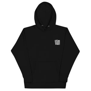 Pocket Tens Poker Hoodie -- Ten of Clubs & Ten of Pik -- Geschenke für Pokerspieler, Kasinoreisen, Spielkartenspiele, Geschenke für Ihn