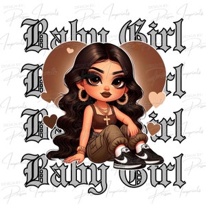 Baby Girl: Valentines Day Shirt/Sweater, PNG Only, Sublimation Png, Dtf download.