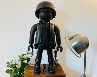 Playmobil XXL Black Monochrome - 65 cm - Géant - Noir - Décoration