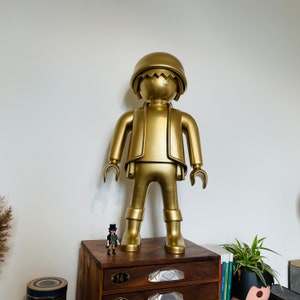 PLAYMOBIL kaws louis Vuitton XXL 63CM modèle unique POPART by