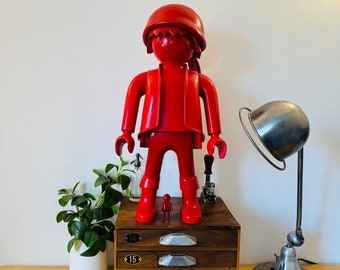 Playmobil XXL RED Monochrome - 65 cm - Géant - Noir - Décoration