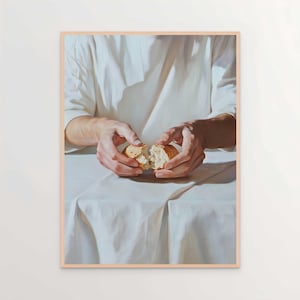 The Last Supper, Christian Wall Art, Jesus Painting, Jesus Prints, Catholic Art, Bible Wall Art, Good Shepherd Art, Jesus Art, Christian Art