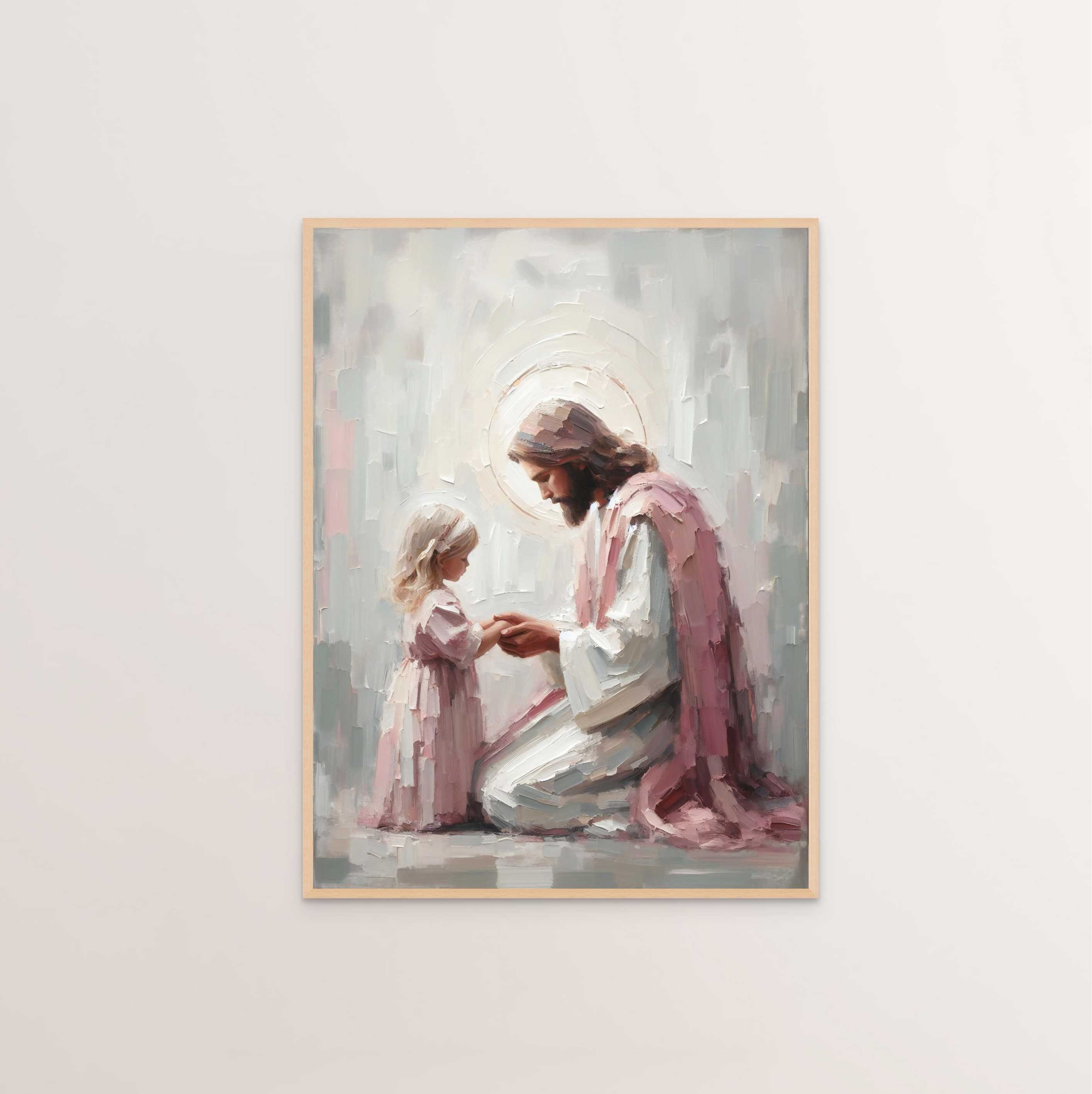 Understood and Loved, Christian Painting, Jesus and Girl, Digital Jesus  Painting, Jesus With Kids, LDS Wall Art, Bible Art, Jesus Children - Etsy, image size:2828x2834